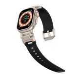 Curea pentru Apple Watch 6 44mm, Techsuit Watchband (W064), mov deschis