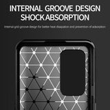 Husa pentru OnePlus 9 Pro, Techsuit Carbon Silicone, negru