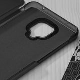 Husa pentru Xiaomi Redmi Note 9 Pro, Techsuit eFold Series, mov