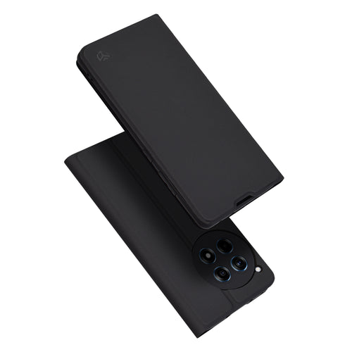 Husa pentru OnePlus 12R, Techsuit Magskin Book, negru