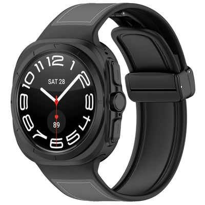 Curea pentru Samsung Galaxy Watch Ultra 47mm, Techsuit Watchband (W056), gri