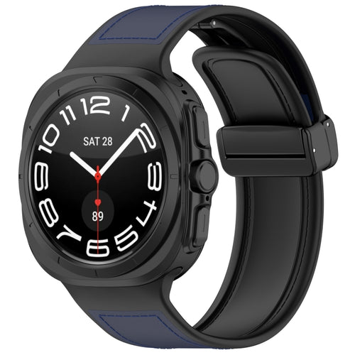 Curea pentru Samsung Galaxy Watch Ultra 47mm, Techsuit Watchband (W056), bleumarin