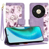 Husa pentru Honor Magic6 Lite, Techsuit FlipCraft, mov