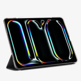 Husa tableta pentru iPad Pro 11 (2024), Spigen Smart Fold (ACS07025), negru