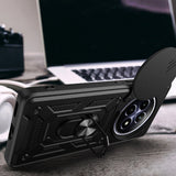 Husa pentru OPPO Reno12 F 5G, Techsuit CamShield Series, albastru
