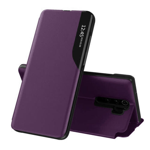 Husa pentru Xiaomi Redmi Note 8 Pro, Techsuit eFold Series, mov