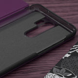 Husa pentru Xiaomi Redmi Note 8 Pro, Techsuit eFold Series, mov