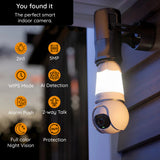 Camera de supraveghere Imou Indoor Wi-Fi Bulb Cam (IPC-S6DP-5M0WEB-E27), 5MP, E27 Light Bulb, Integrat Mic, Human Detection, Vedere nocturna, alb