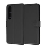 Husa pentru Sony Xperia 1 VI, Techsuit Leather Folio, maro