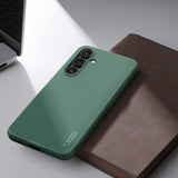 Husa pentru Samsung Galaxy S24 FE, Nillkin Super Frosted Shield Pro Magnetic, negru