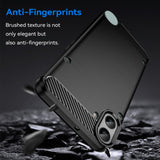Husa pentru Nothing CMF Phone 1, Techsuit Carbon Silicone, albastru
