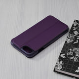 Husa pentru iPhone SE 2, SE 2020, Techsuit eFold Series, mov