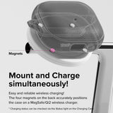 Husa pentru pentru Samsung Galaxy Buds 3 / 3 Pro / 3 FE, Non-Slip Texture, Carabiner Hole, Ringke, negru