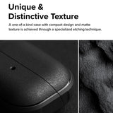 Husa pentru pentru Samsung Galaxy Buds 3 / 3 Pro / 3 FE, Non-Slip Texture, Carabiner Hole, Ringke, negru