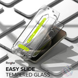 Folie de protectie pentru iPhone 16 Pro Max, Ringke Easy Slide Tempered Glass (2 pack)