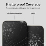 Folie de protectie pentru iPhone 16 Pro Max, Ringke Easy Slide Tempered Glass (2 pack)