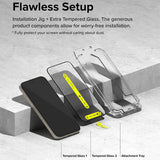 Folie de protectie pentru iPhone 16 Pro Max, Ringke Easy Slide Tempered Glass (2 pack)