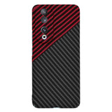 Husa pentru Honor 90, Techsuit Carbonite FiberShell, rosu inchis