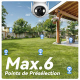 Camera de supraveghere Imou Outdoor Camera Cell PT (IPC-K9EP-3T0WE), 3MP, Two-way Talk, Type-C, 15000mAh, alb