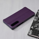 Husa pentru Huawei P30, Techsuit eFold Series, mov