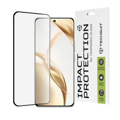 Folie de protectie pentru Honor 200, Techsuit 111D Full Cover / Full Glue Glass / 3D Curved Screen
