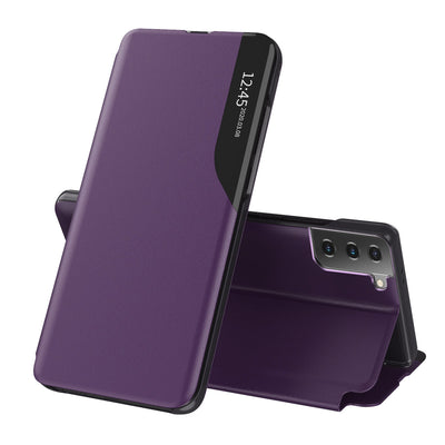 Husa pentru Samsung Galaxy S21 Plus 5G, Techsuit eFold Series, mov