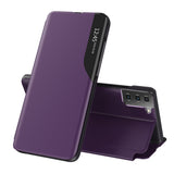 Husa pentru Samsung Galaxy S21 5G, Techsuit eFold Series, mov