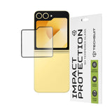 Folie de protectie pentru Samsung Galaxy Z Flip6, Techsuit 111D Full Cover / Full Glue Glass [Outside Screen]