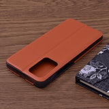 Husa pentru Samsung Galaxy A52 5G, Techsuit eFold Series, portocaliu
