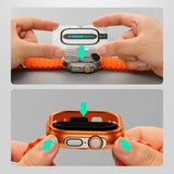 Husa smartwatch pentru Apple Watch Ultra, ESR, crem