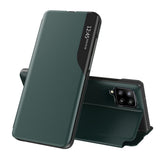 Husa pentru Samsung Galaxy A12, Techsuit eFold Series, albastru