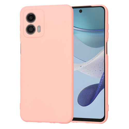 Husa pentru Motorola Moto G53, Techsuit SoftFlex, roz