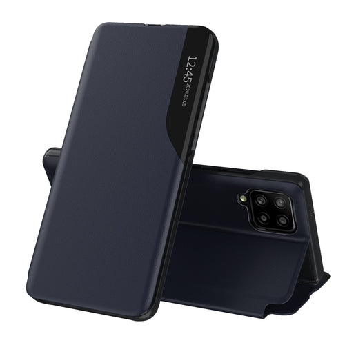 Husa pentru Samsung Galaxy A12, Techsuit eFold Series, albastru
