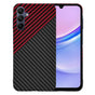 Husa pentru Samsung Galaxy A15 4G, Techsuit Carbonite FiberShell, rosu inchis
