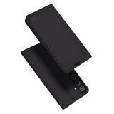 Husa pentru Samsung Galaxy S24, Techsuit Magskin Book, negru