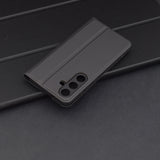 Husa pentru Samsung Galaxy S24, Techsuit Magskin Book, negru