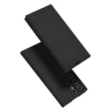Husa pentru Samsung Galaxy S24 Ultra, Techsuit Magskin Book, negru