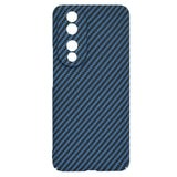 Husa pentru Honor 90, Techsuit Carbonite FiberShell, cyan