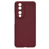 Husa pentru Honor 90, Techsuit Carbonite FiberShell, cyan
