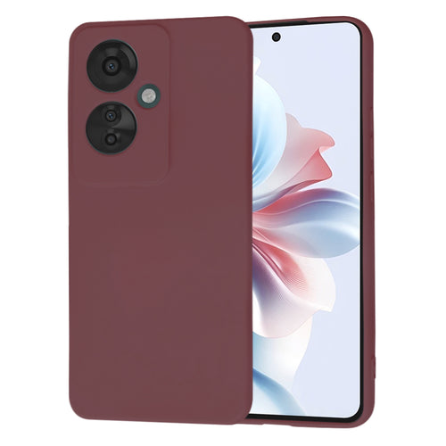 Husa pentru OPPO Reno11 F, Techsuit SoftFlex, bordo