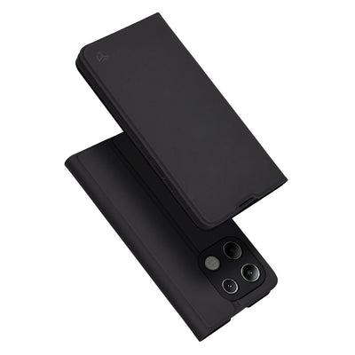 Husa pentru Xiaomi Redmi Note 13 4G, Techsuit Magskin Book, negru