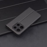 Husa pentru Xiaomi Redmi Note 13 4G, Techsuit Magskin Book, negru