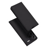 Husa pentru Xiaomi Redmi Note 13 Pro+ 5G, Techsuit Magskin Book, negru