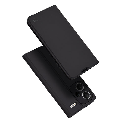 Husa pentru Xiaomi Redmi Note 13 Pro+ 5G, Techsuit Magskin Book, negru