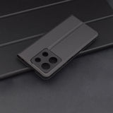 Husa pentru Xiaomi Redmi Note 13 5G, Techsuit Magskin Book, negru