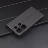 Husa pentru Xiaomi Redmi Note 13 Pro 4G, Techsuit Magskin Book, negru
