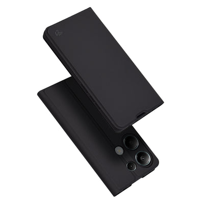 Husa pentru Xiaomi Redmi Note 13 Pro 4G, Techsuit Magskin Book, negru
