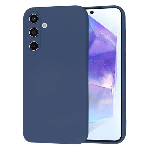 Husa pentru Samsung Galaxy A55 5G, Techsuit SoftFlex, bleumarin
