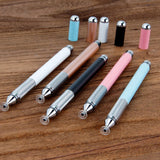 Stylus pen Techsuit (JC03), Aliaj aluminiu, Android, iOS, Microsoft, alb