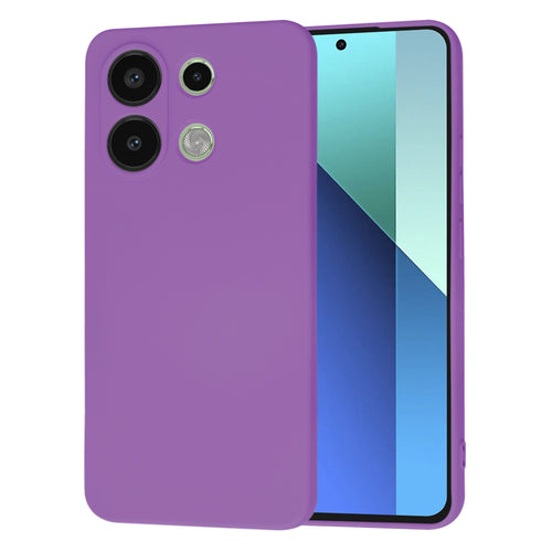 Husa pentru Xiaomi Redmi Note 13 4G, Techsuit SoftFlex, mov